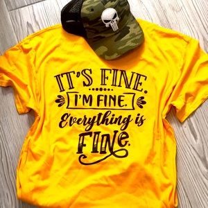 It’s fine Adult tee XL